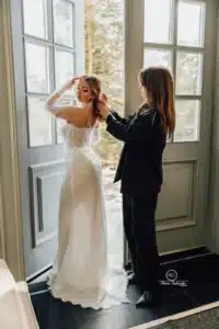 przygotowania panny młodej elegancki ślub wedding planner Bydgoszczr